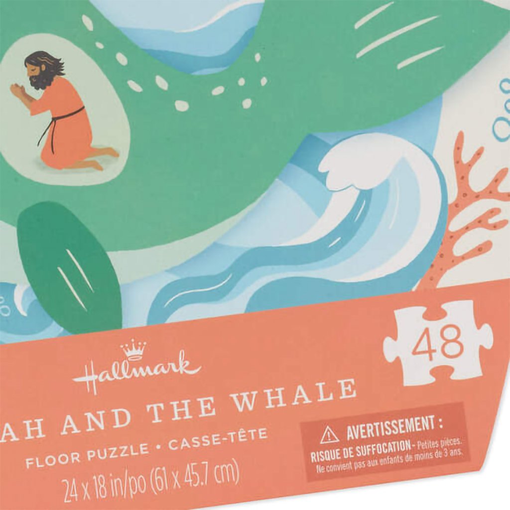 Hallmark  Jonah and the Whale 48-Piece Floor Puzzle