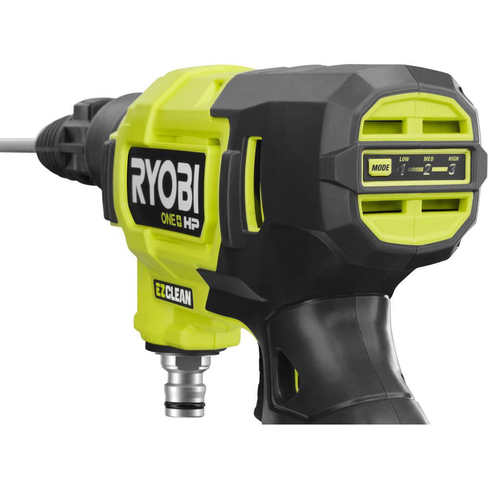 RYOBI ONE+ HP 18V Brushless EZClean 600 PSI 0.7 GPM Cordless Battery Cold Water Power Cleaner with 4.0 Ah Battery and Charger RY121852K