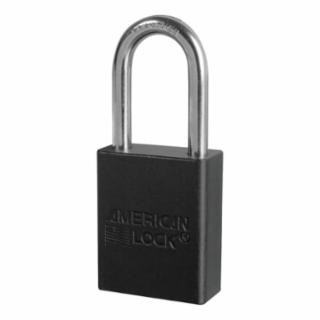 Master Lock 045 A1106NRBLK Black Aluminum Safety P...