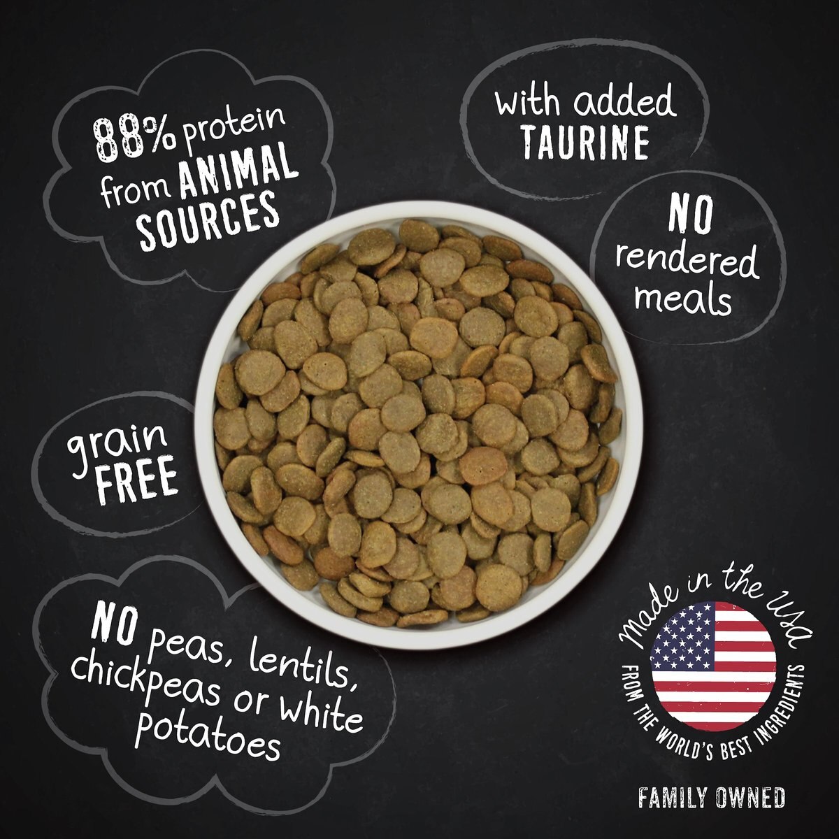 Hound and Gatos Grain-Free Cage Free Turkey Recipe Dry Dog Food