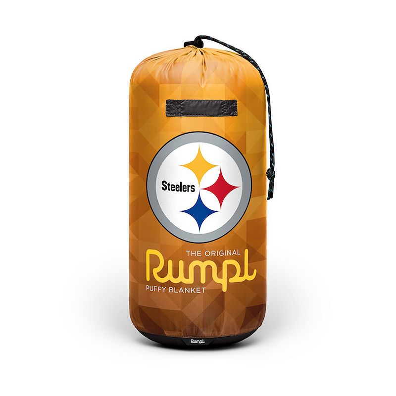 Rumpl Pittsburgh Steelers 75'' x 52'' Geo Original Puffy Blanket