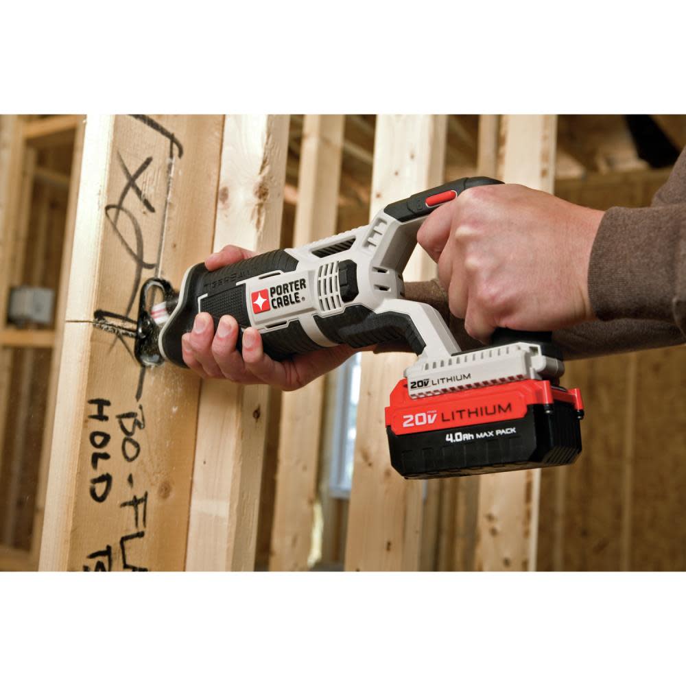 20-volt Variable Speed Cordless Reciprocating Saw (Bare Tool)