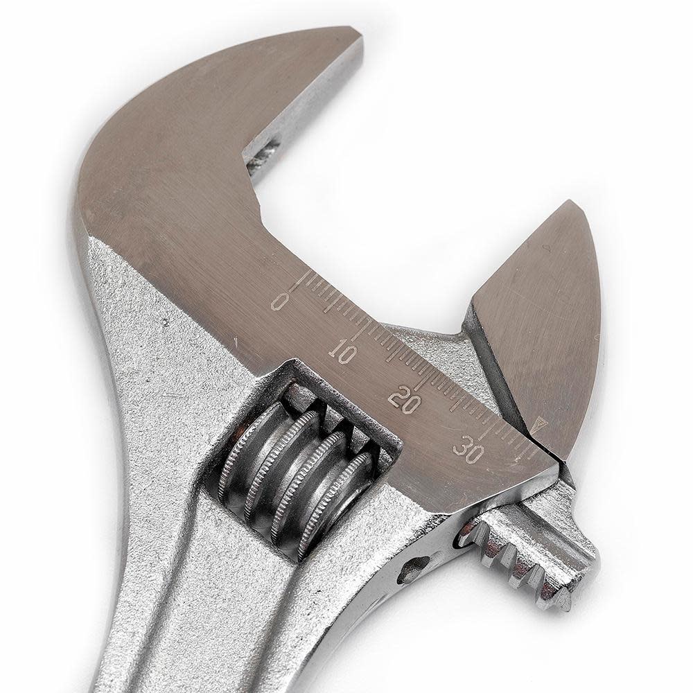 Adjustable Wrench 10 In. Chrome Finish