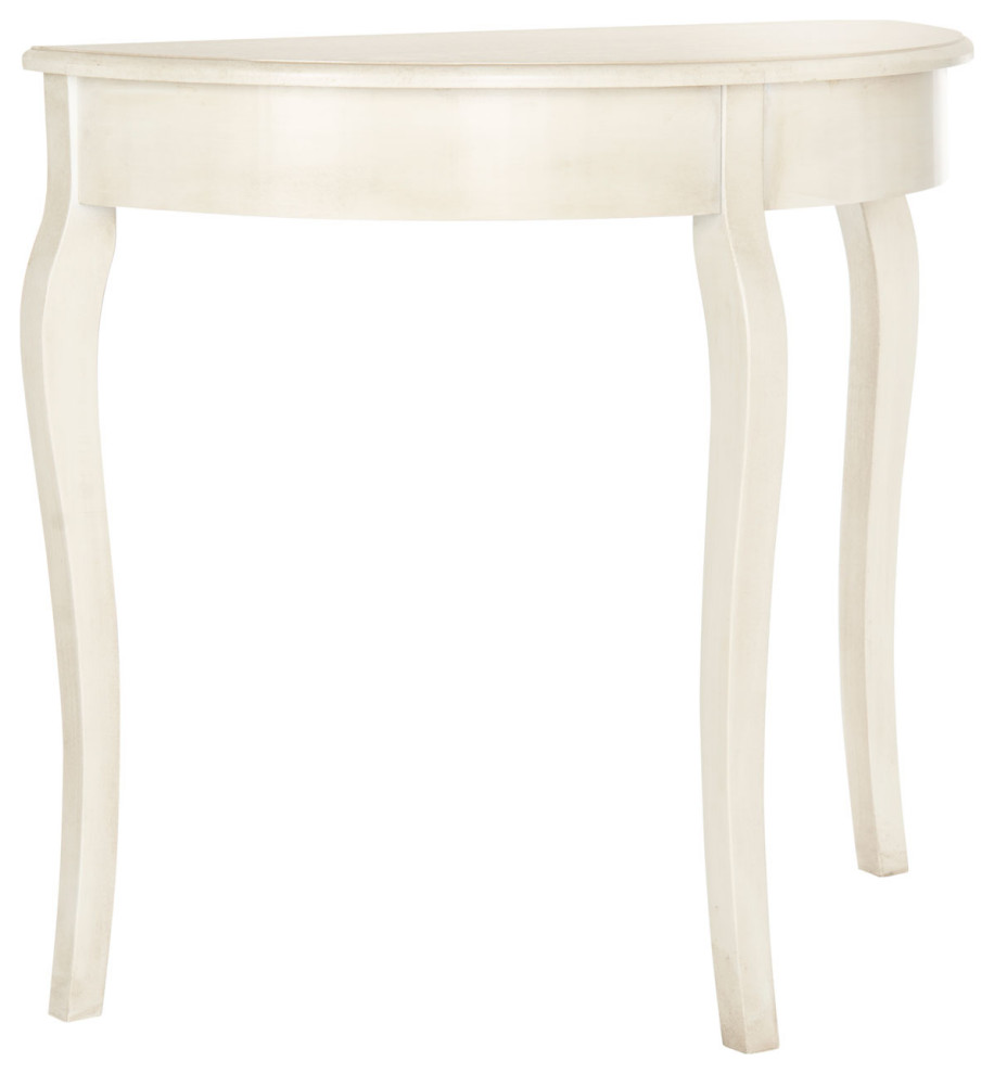 Thelma Console Whitewash   French Country   Console Tables   by Peachtree Fine Furniture  Houzz