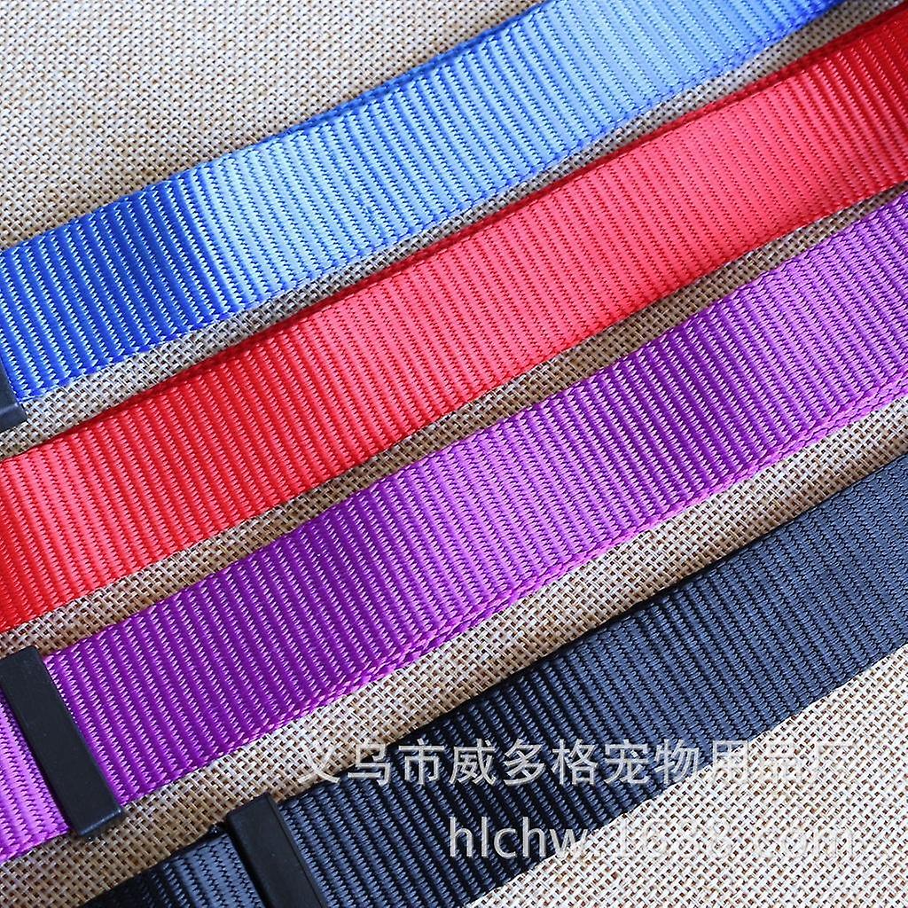 Pet Dog Collar Solid Color Puppy Collars Medium Dogs Quickly Disengaged Pet Dog Training Collar Teddy Bichon Small Dog Collar