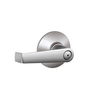 Schlage Elan Satin Chrome Privacy Light Commercial BedBath Door Handle F40 ELA 626