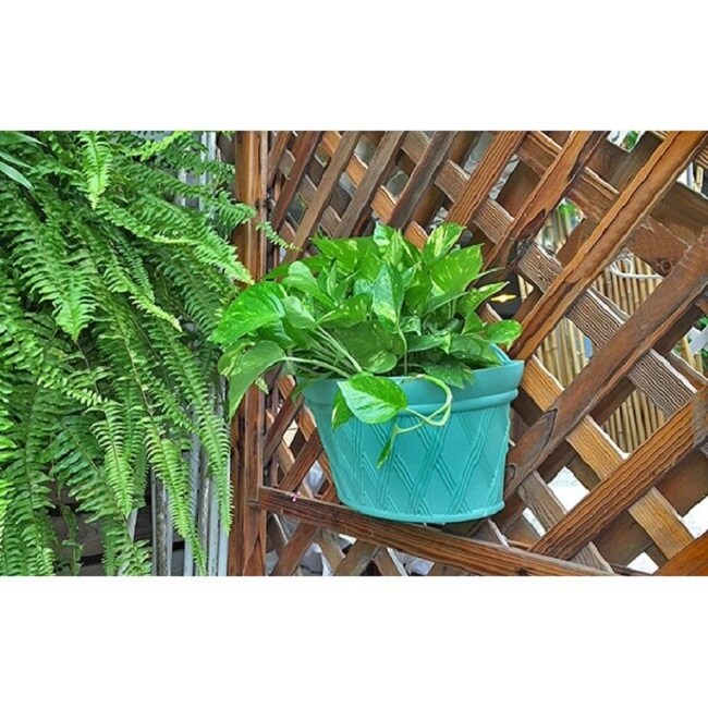 Agfabric Plastic Hanging Garden Plant Pot  12x6.9x8.6\