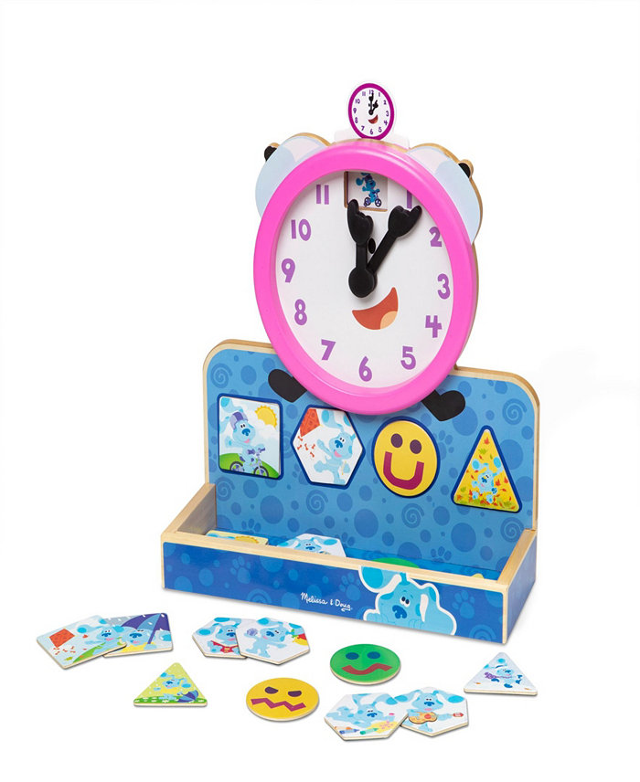 Melissa and Doug Blues Clues You Tickety Tock Magnetic Clock  31 Piece