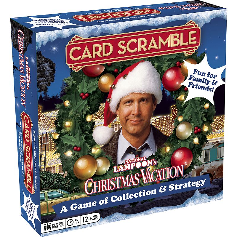 Aquarius National Lampoon's Christmas Vacation Card Scramble Board Game