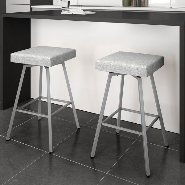 Amisco Robin Swivel Counter and Bar Stool