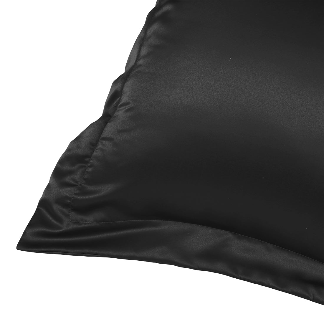 Unique Bargains 2-Pack Silky Satin Pillow Shams， 20