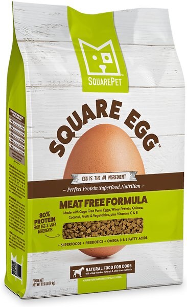 SquarePet Square Egg Meat Free Formula Dry Dog Food