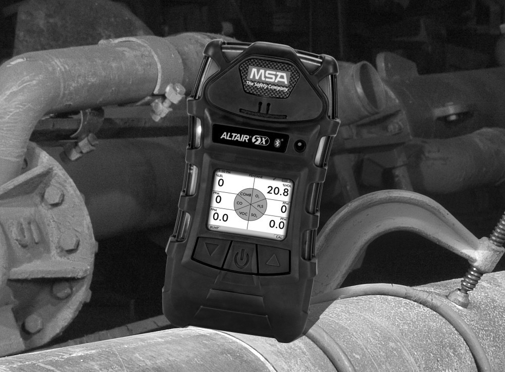 MS Safety Works ALTAIR Gas Detector 5X Detector Color (LEL，O2，CO，H2S，PID)， Instrument Only ;