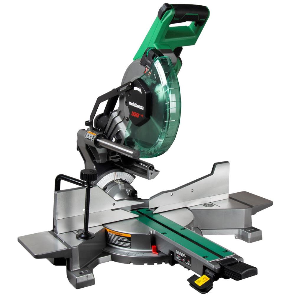 10 Sliding Dual Compound Miter Saw with Laser ;