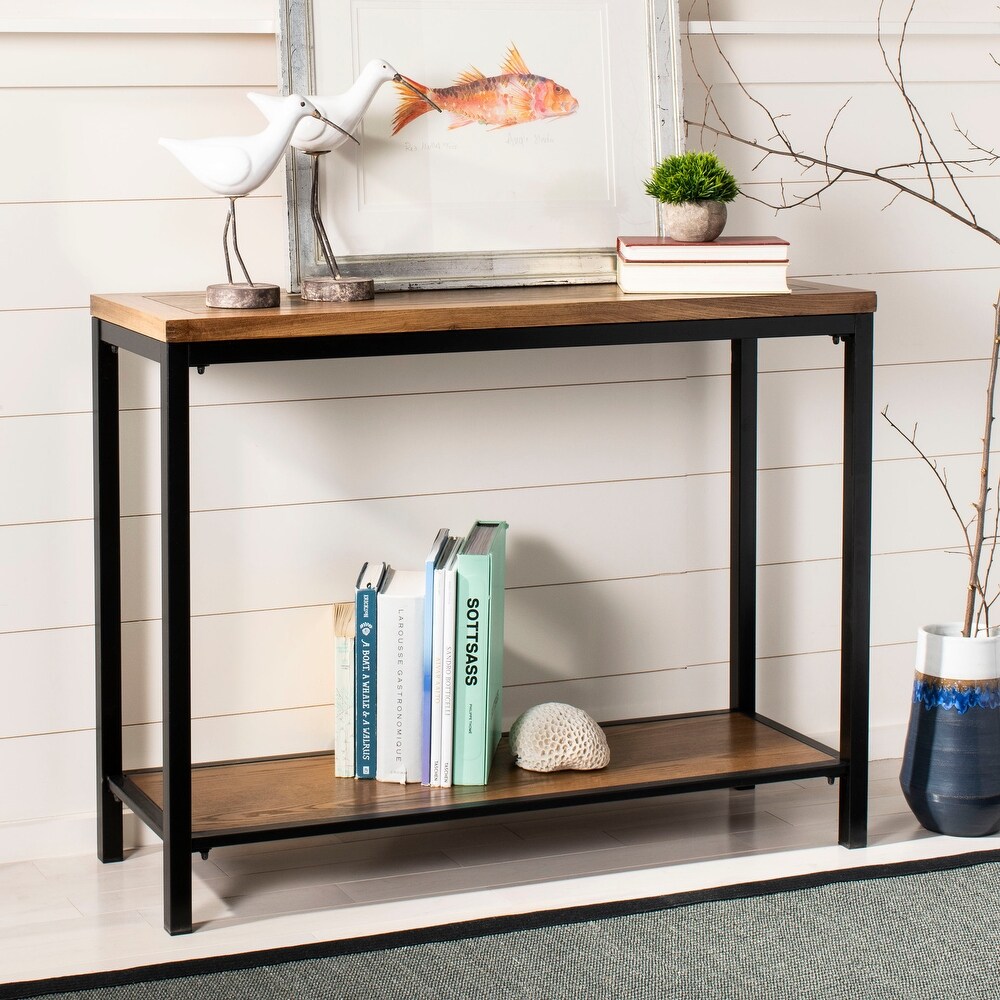 SAFAVIEH York Brown Console Table   41.3\