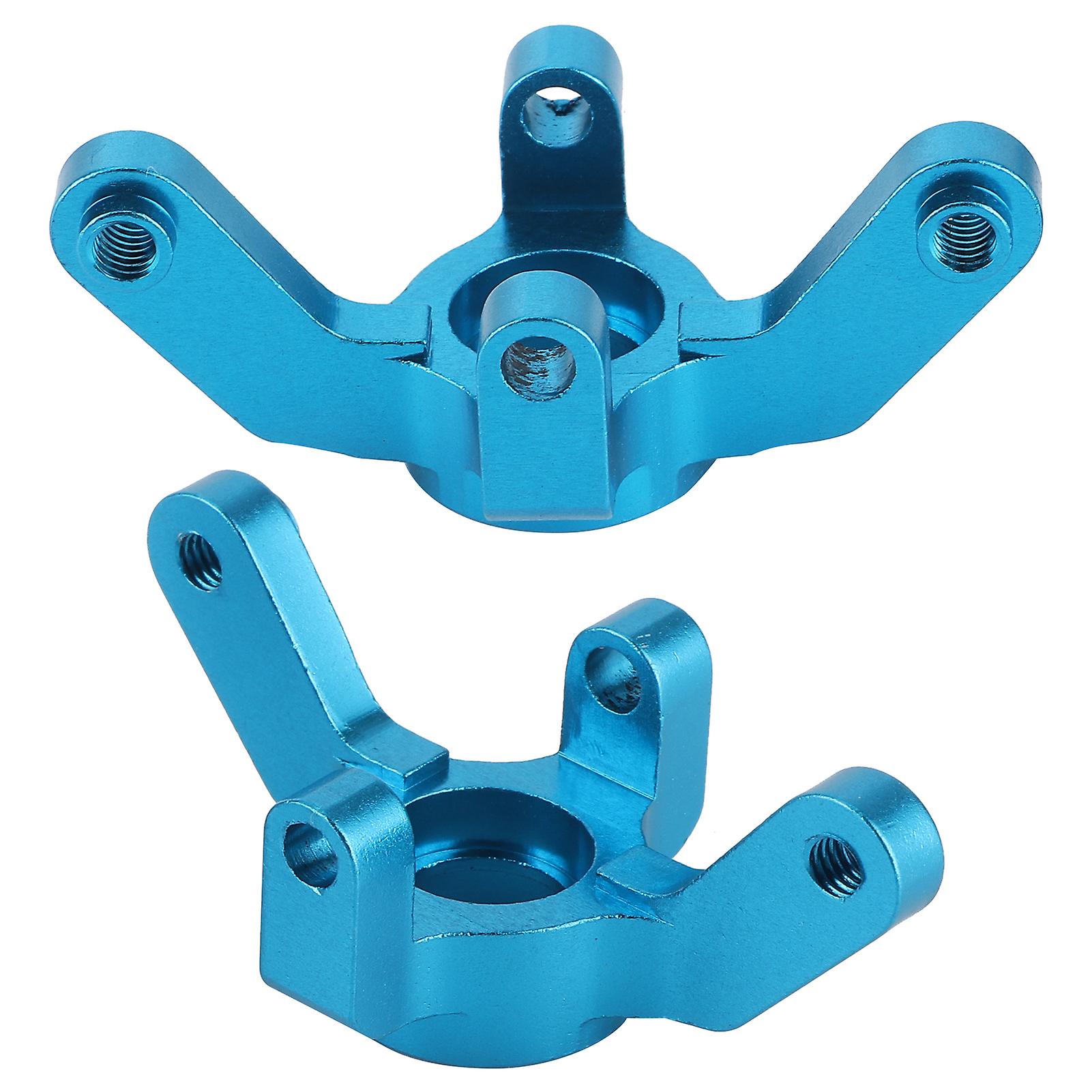 Aluminum Alloy Steering Hub Knuckle Arm Rc Accessories For Redcat Xte 1/10 Racing Carblue