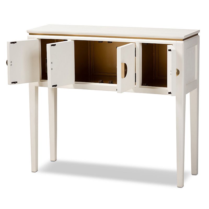 Baxton Studio Aiko White Console Table