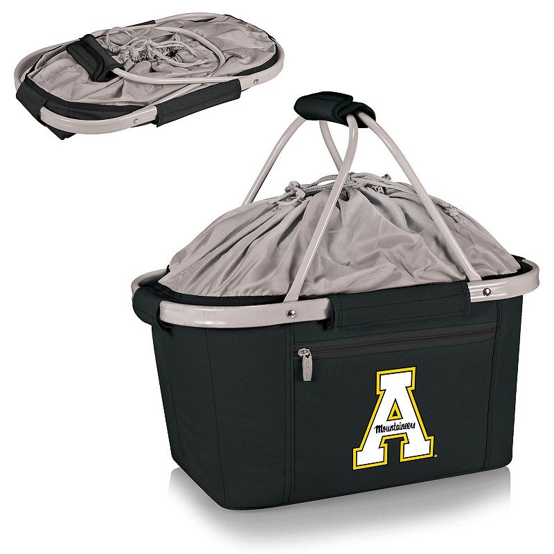 Picnic Time Appalachian State Mountaineers Metro Basket Collapsible Cooler Tote