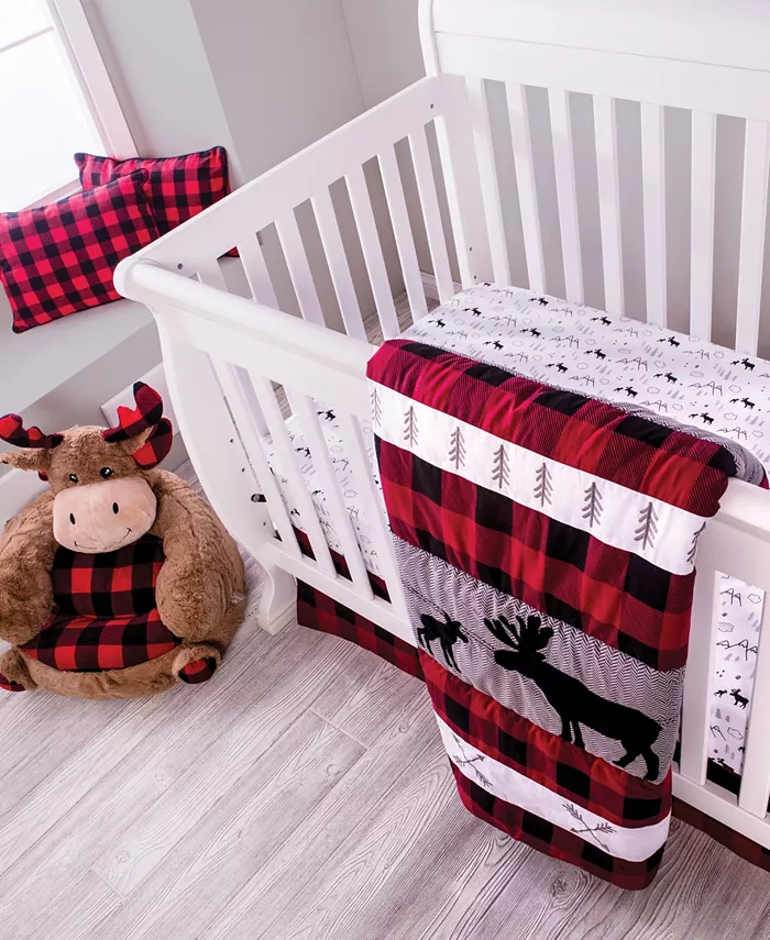 Trend Lab Lumberjack Moose Nursery Bedding Sets