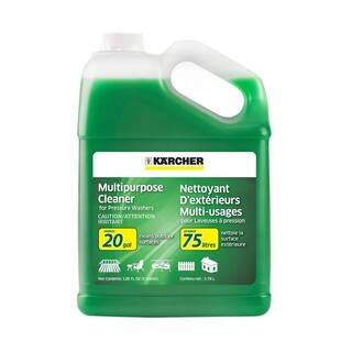 Karcher 1 Gal. Multi-Purpose Pressure Washer Cleaning Detergent Soap Concentrate - Perfect for All Outdoor Surfaces 9.558-144.0