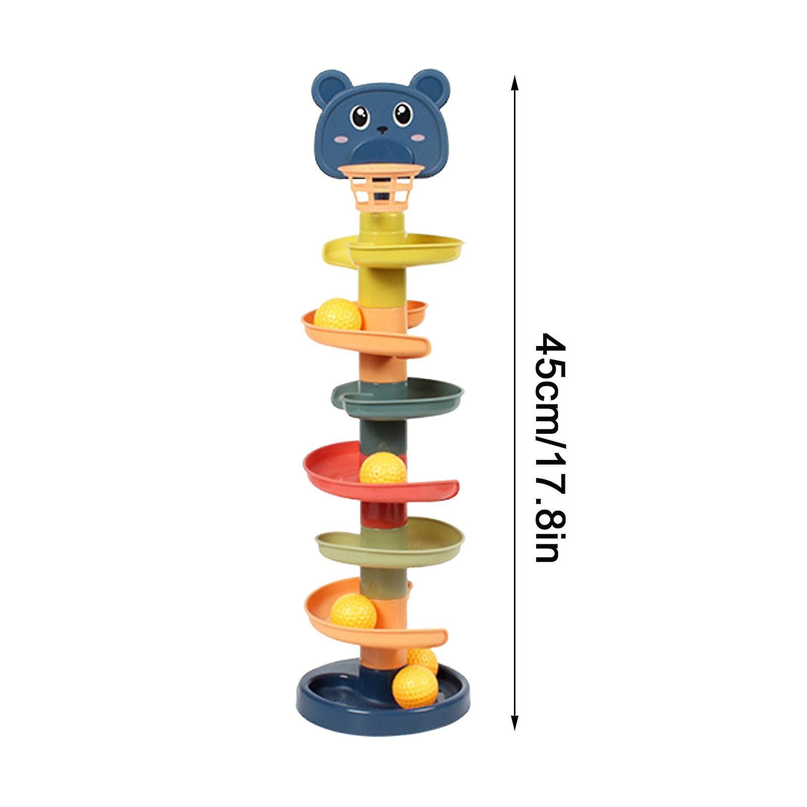 Toddler Ball Tower Ball And Roll Tower Educational Development Toys For Kids