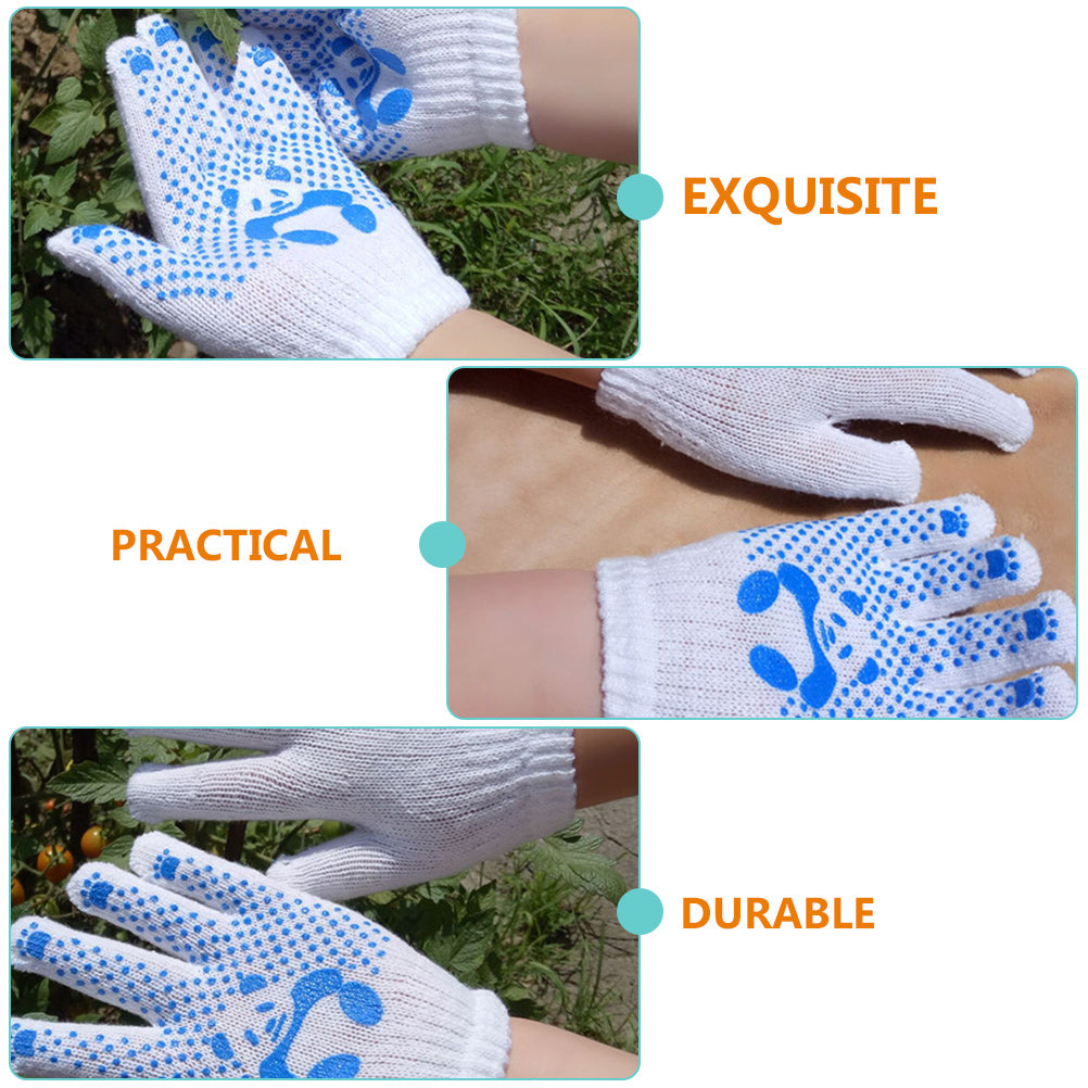 Gloves Gardening Kids Work Garden Children Glove Hand Labor Working Yardmittens Mitten Protectors Outdoorprotection