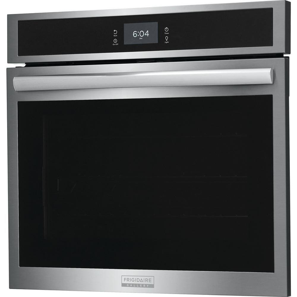 FRIGIDAIRE GALLERY 30 in. Single Electric Wall Oven with Total Convection in Smudge-Proof Stainless Steel GCWS3067AF