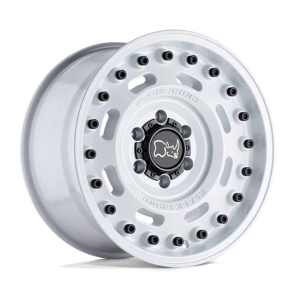 Black Rhino BRAXL 20X9.5 5X120 G-WHT 25MM