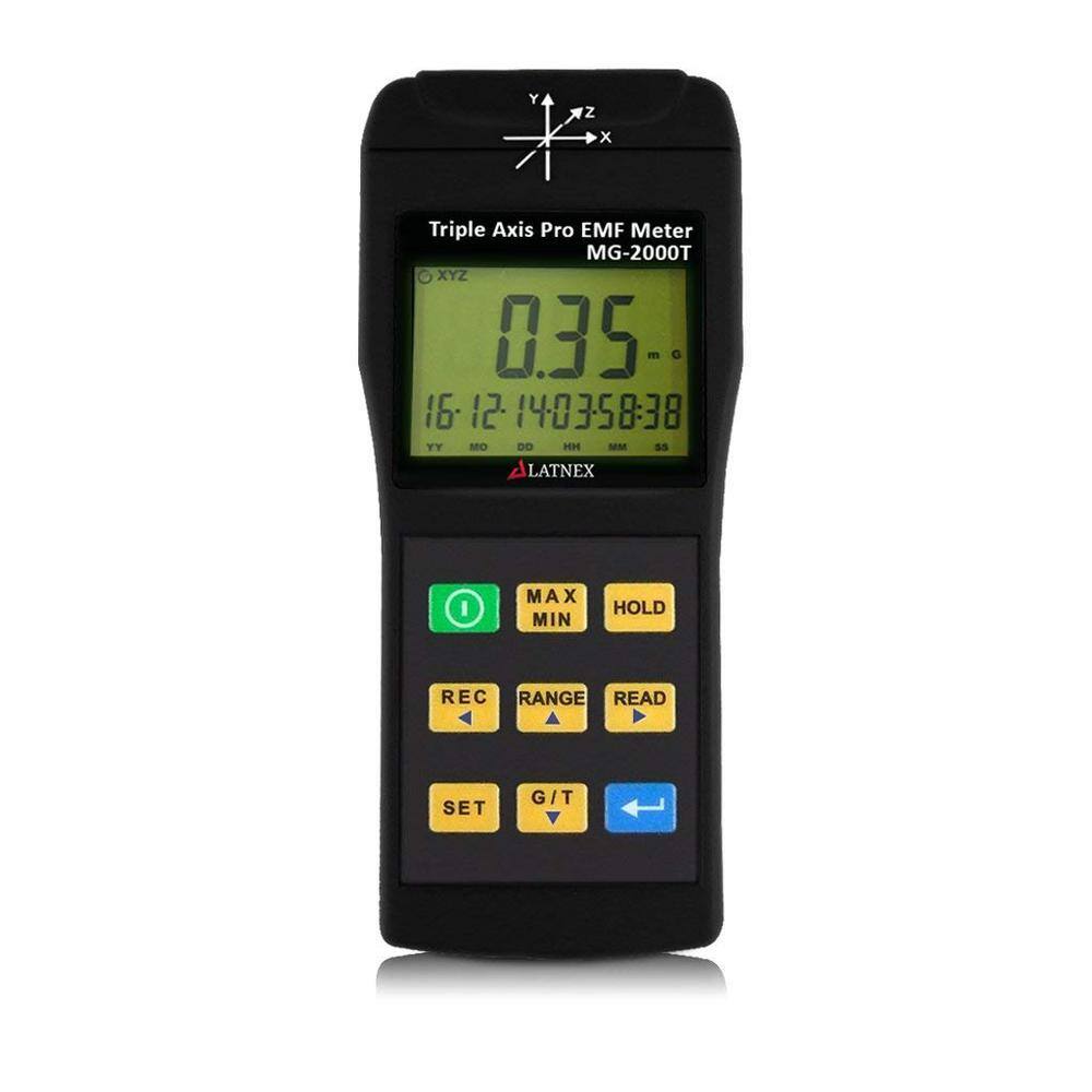 LATNEX MG-2000T Triple Axis Pro EMF Meter MG-2000T