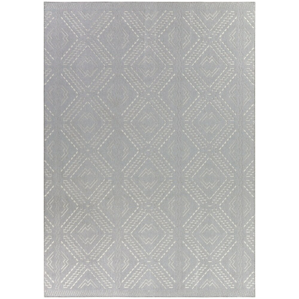 Davina Diamond Trellis Indoor/Outdoor Area Rug