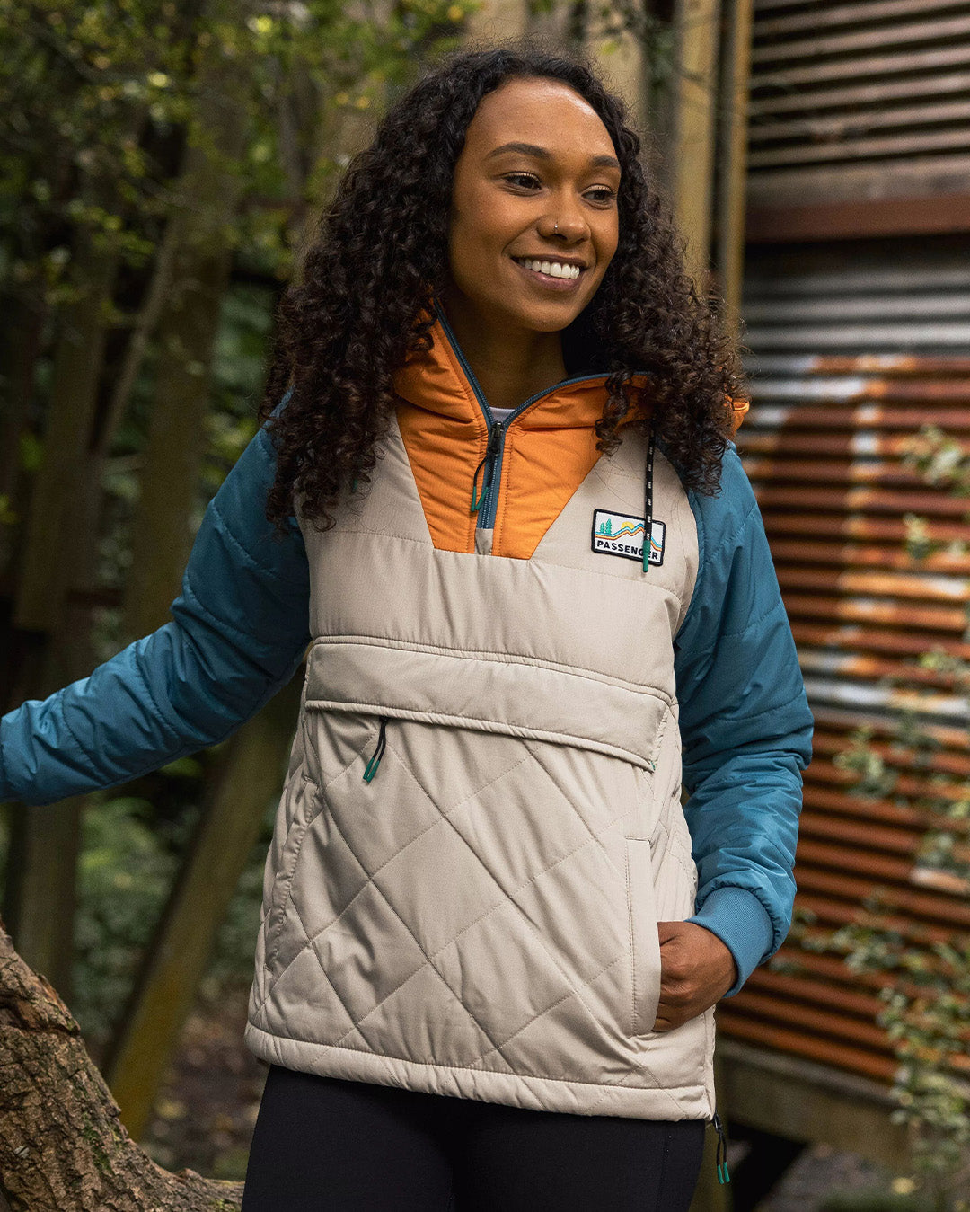 Ocean Recycled Insulated 1/2 Zip Jacket - Feather