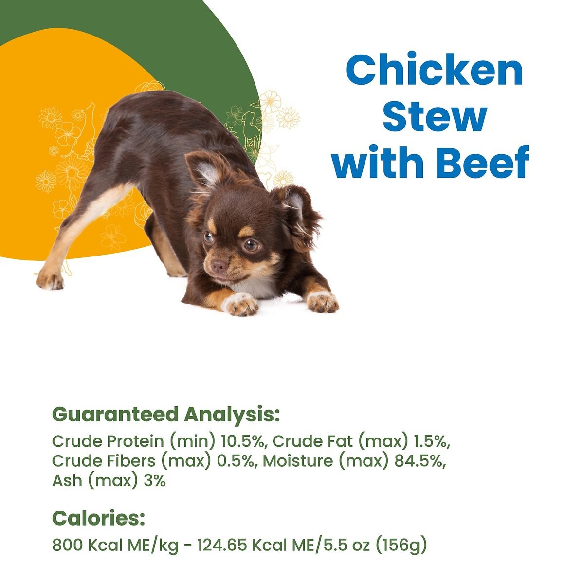 Almo Nature HQS Complete Chicken Stew With Beef Canned Dog Food