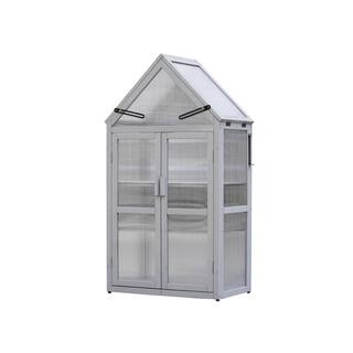 52 in.H Mini Greenhouse Kit - Small Green House Plant Stand Indoor Green Houses for Outside Tiered Plant Stand MM-W21966788