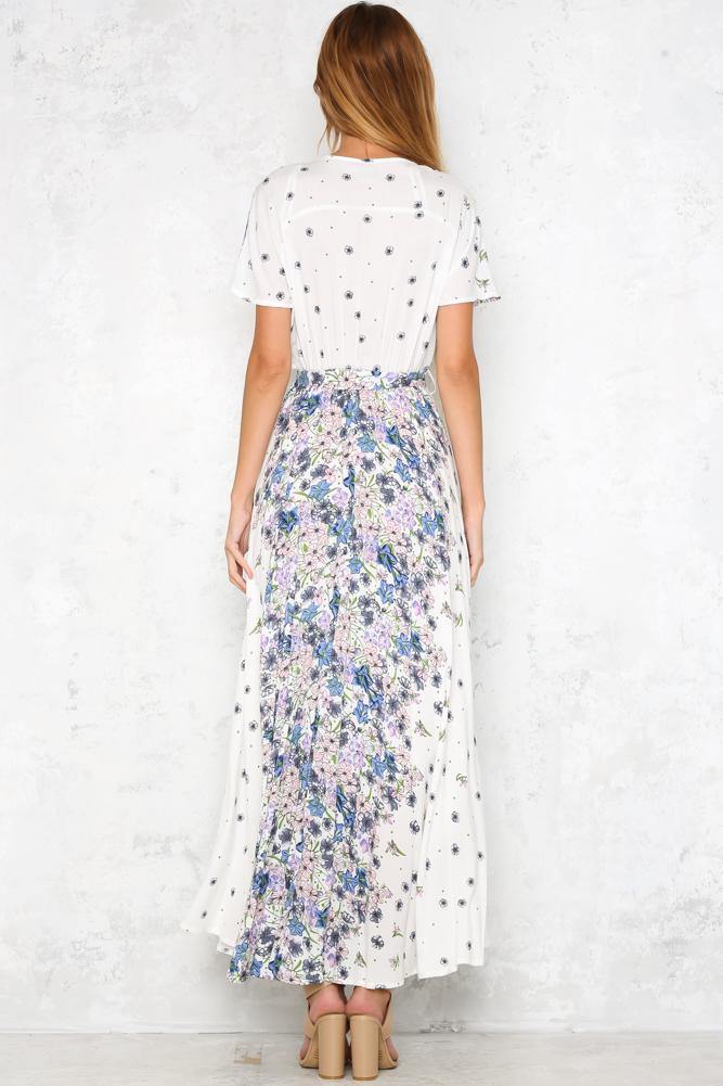 Happening Now Maxi Dress White