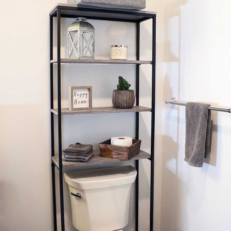 Sunnydaze 4-tier Over-the-toilet Bathroom Storage Shelf-69