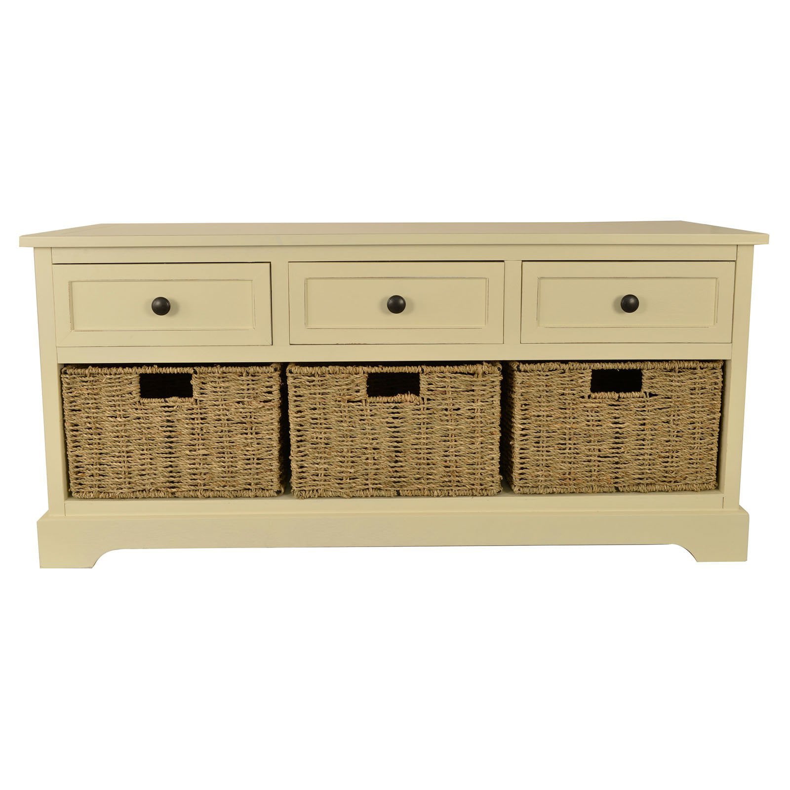 Decor Therapy Montgomery Wood Storage Bench, Multiple Finishes