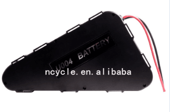 18650 cell 5P19S triangle 72v 15ah ebike lithium ion battery pack with case