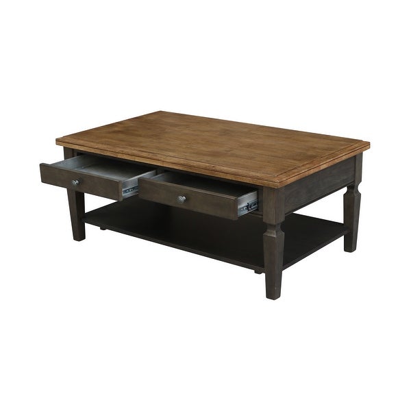 Vista Solid Wood Coffee Table - 48