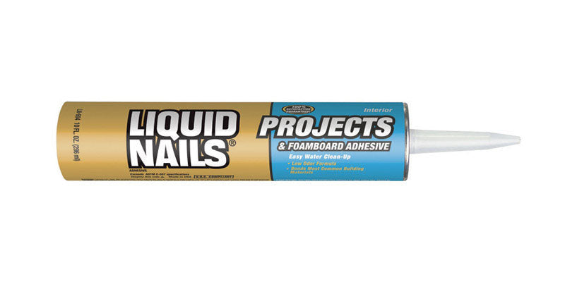 LIQUID NAILS FOAMBRD10OZ