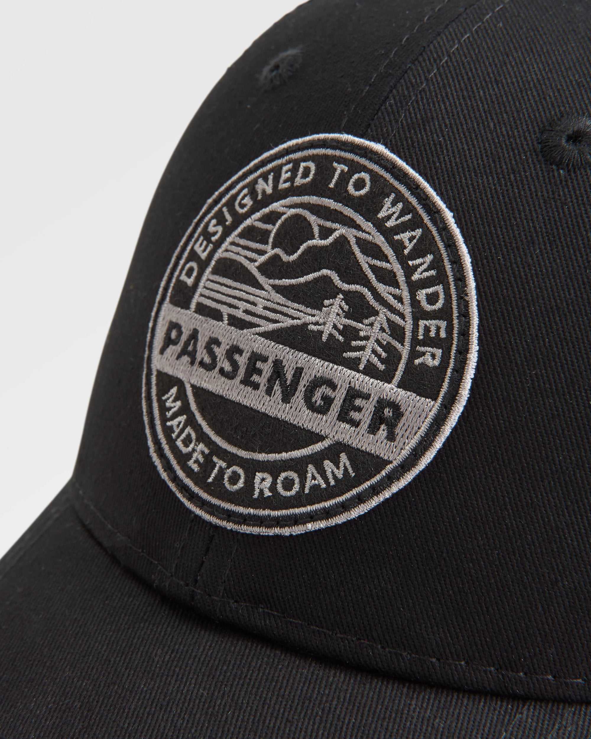 Odyssey Mesh Snapback Cap - Black