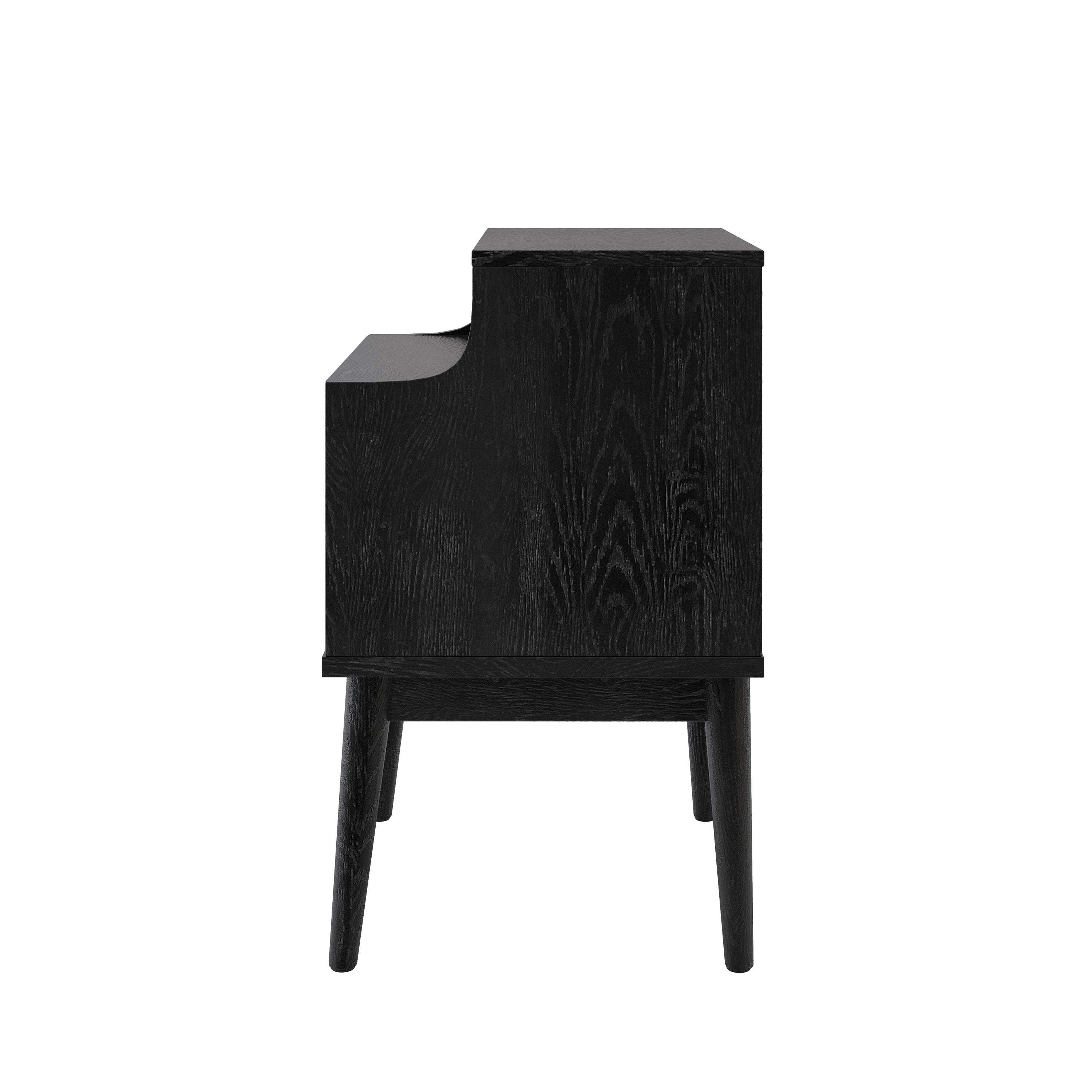 Wilbur Mid Century Modern Wooden Nightstand