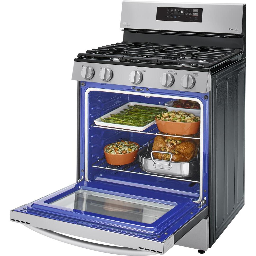 LG 30-inch Freestanding Gas Range with Convection Technology LRGL5823S