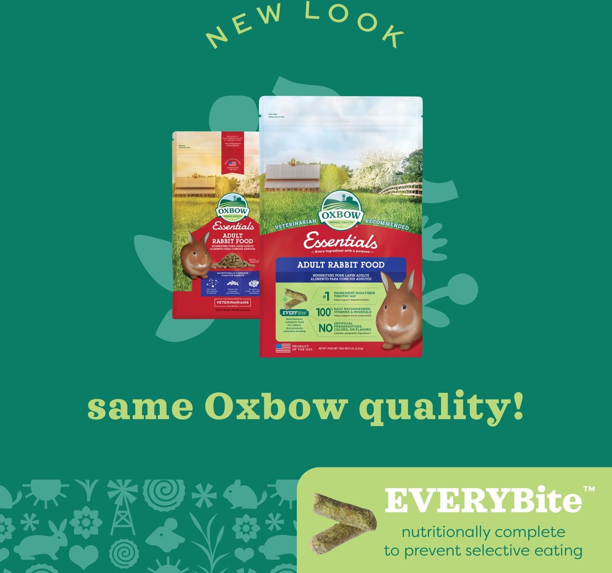 Oxbow Essentials Adult Rabbit Food