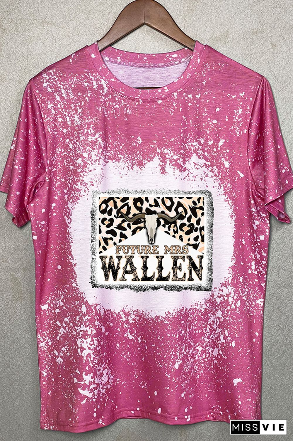 Retro Wallen Bull Skull Graphic Tee