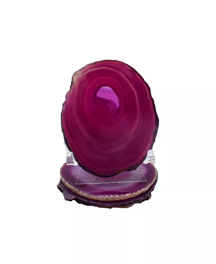 Nature's Decorations - Premium Medium Agate Coasters