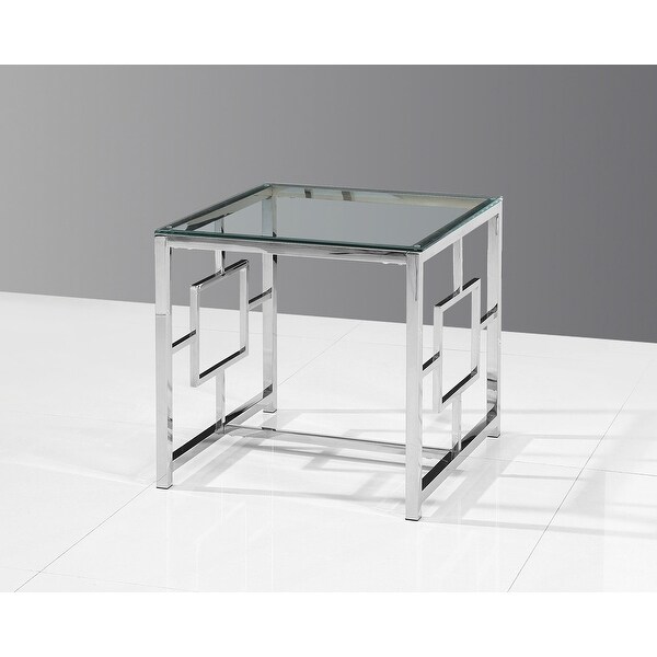 Best Master Furniture Silver End Table