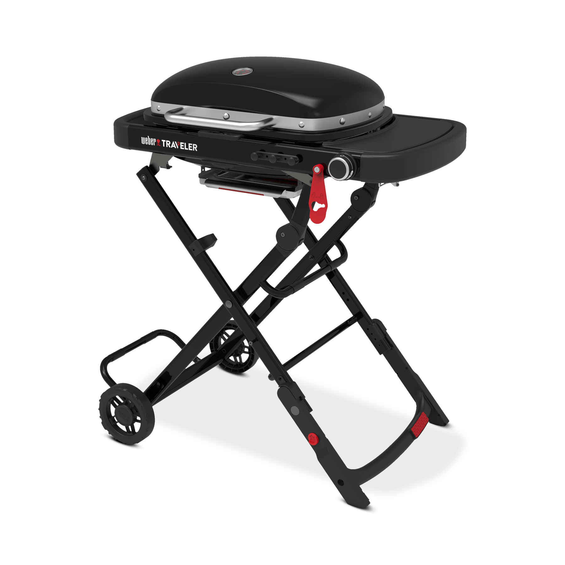 Weber 1500460 Weber Traveler® Compact Portable Gas Grill - Black