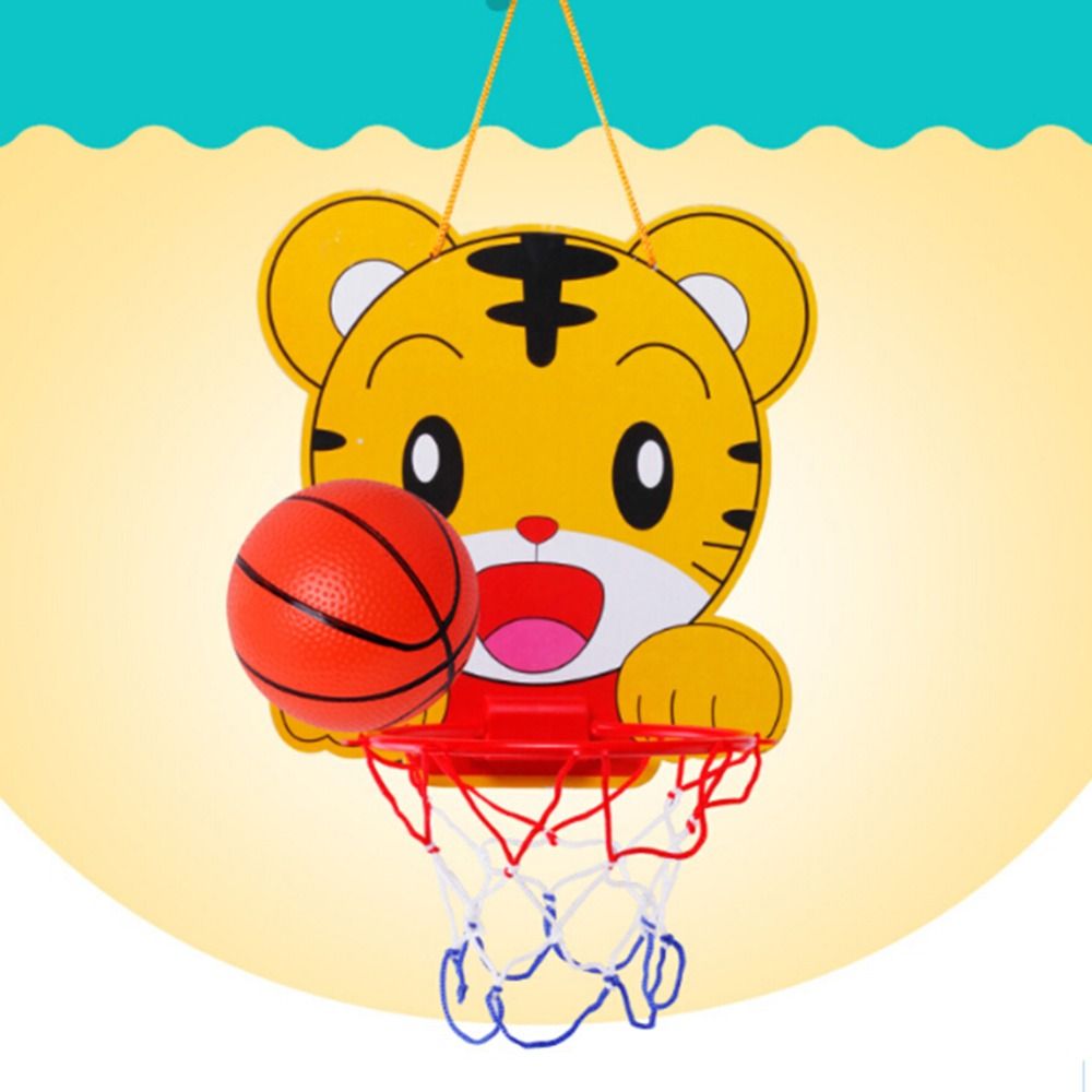 Inflatable Tiger Frog Basket Educational Sport Baby Bath Toys Basketball Board Sport Play Toys Sports Toys Basketball Frame Basketball Hoop Kit Basketball Toys Interactive Games TIGER BASKETBALL