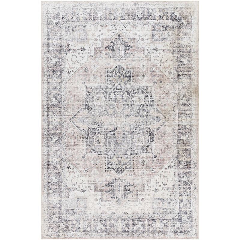 New Cambria Traditional Washable Area Rug