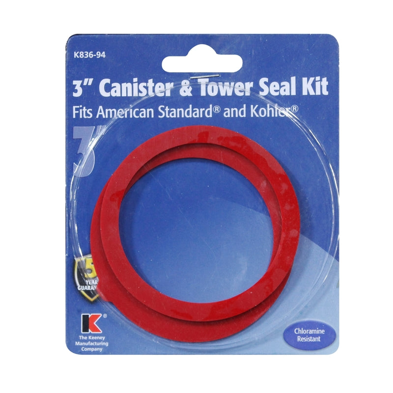 FLUSH VALVE SEAL 2PK RED